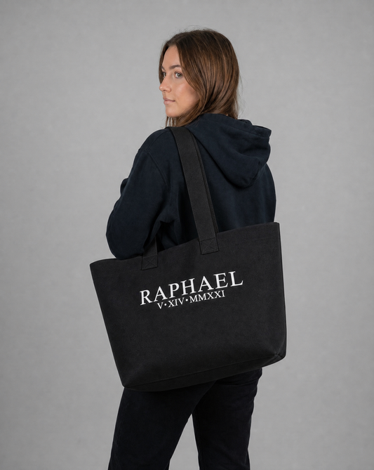 Black Felt Bag